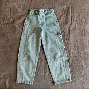 Alex Mill Women's Light Blue Relaxed Carpenter Jeans